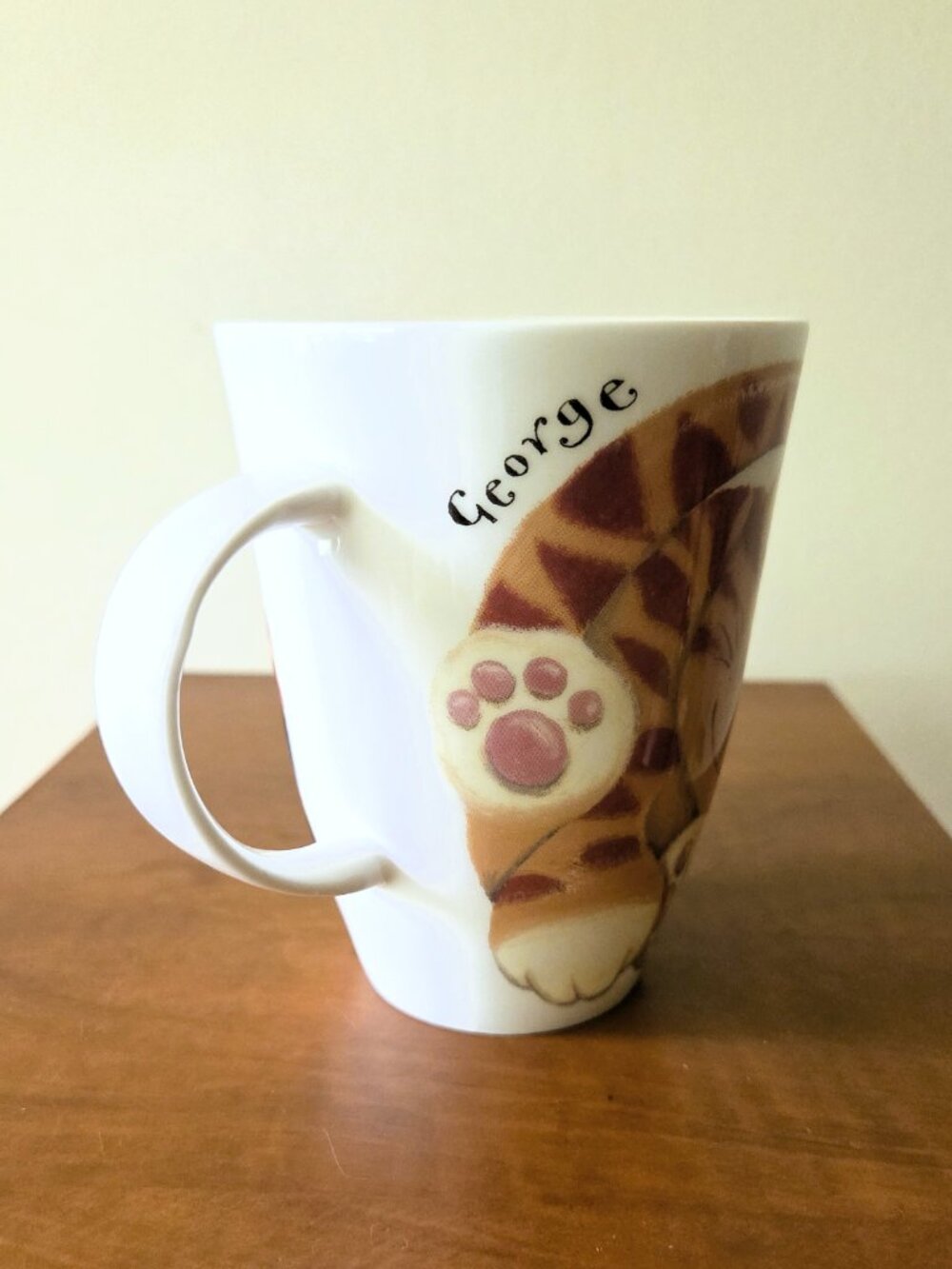 πΊ Roy Kirkham Cats Paws England Fine Bone China Coffee Tea Mug Cup Allie Bee - Picture 7 of 13